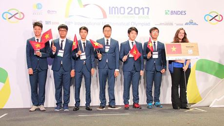 Chàng trai cao điểm nhất kỳ thi Olympic toán quốc tế 2017