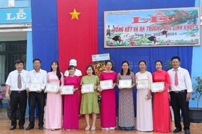 LỄ TỔNG KẾT NĂM HỌC 2023- 2024 VÀ RA TRƯỜNG HỌC SINH KHỐI 9 NIÊN KHOÁ 2020-2024